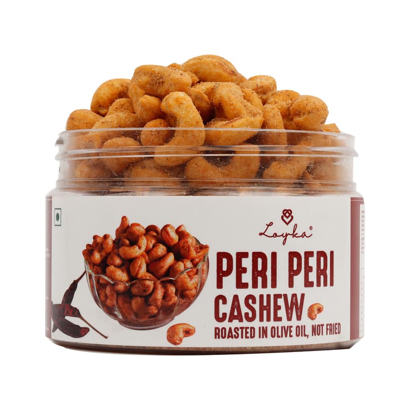 Loyka Peri Peri Cashew Jar, 250 gm