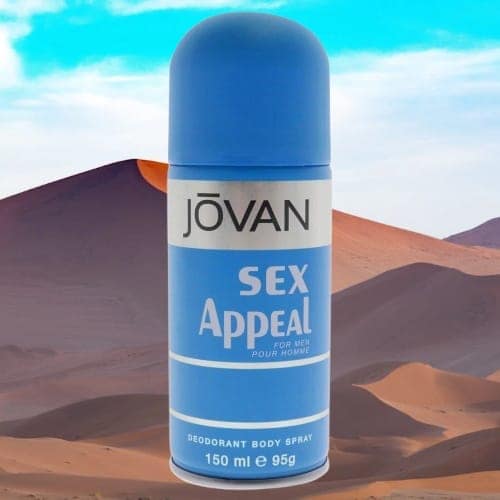 Jovan Sex Appeal Deodorant Spray For Men 150ml – Classic Masculine Long-Lasting Body Spray Set of 2 view 4