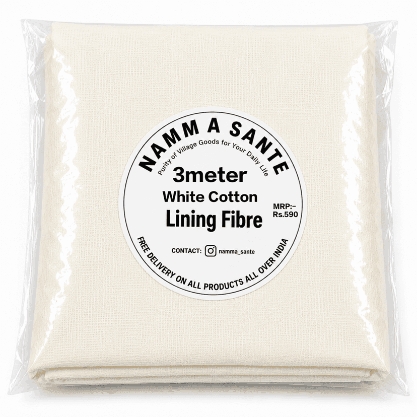 White Cotton Lining Fabric (Bada Panna), White Cotton Lining Fibre (Bada Panna), White Lining Cloth (Bada Panna), Soft White Cotton Lining (Bada Panna), White Garment Lining Fabric (Bada Panna)