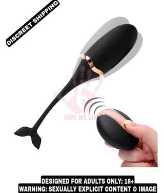 Kamahouse Vibrating Fish Shaped Egg With Wireless Remote Control And USB Charging Sex Toy For Women
