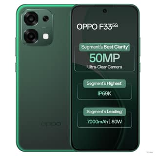 OPPO f33 5G (Forest Green, 8GB RAM, 128GB Storage)