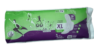 Soofy Lite XL Sanitary Pad with Gel Core System
