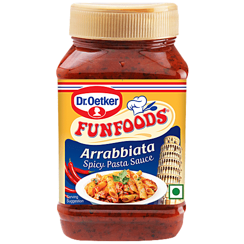Dr. Oetker Funfoods Arrabbiata Spicy Pasta Sauce, 325 g