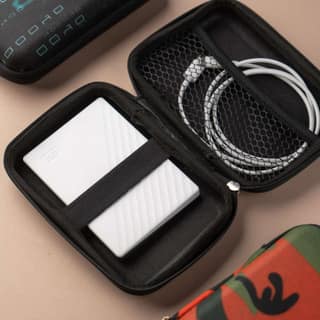 Multipurpose Hard Drive Tech Organizer Multipurpose Hard Drive Tech Organizer - Black
