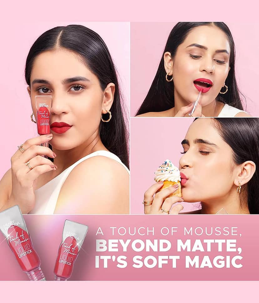 Hilary Rhoda Red Matte Waterproof Liquid Lipstick ( Pack of 1 ) view 2