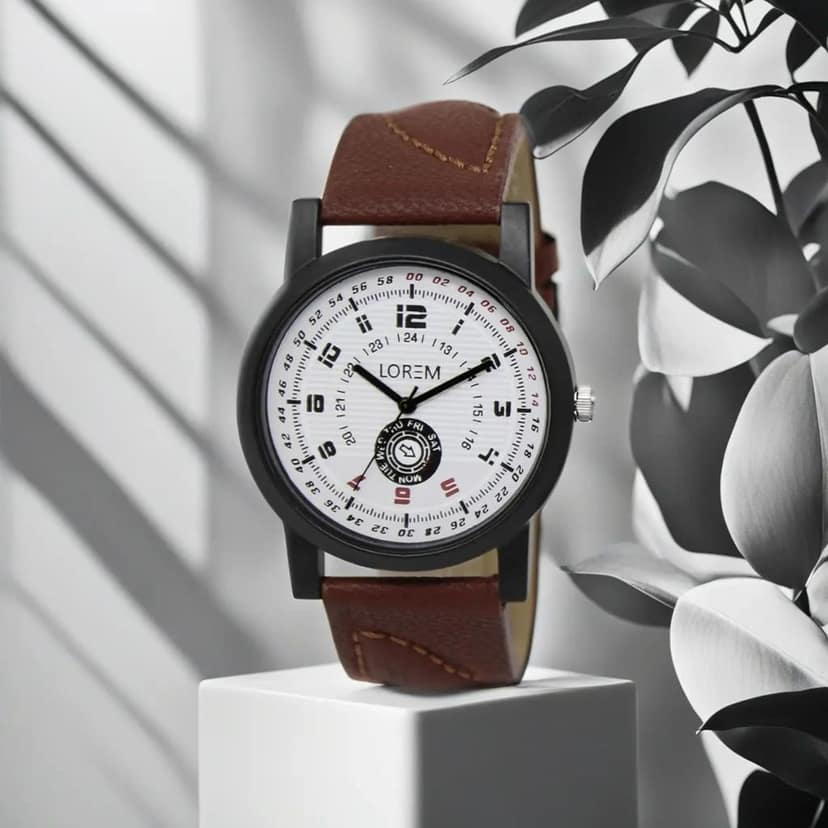 LOREM Multicolor Mate Finish Analog Watch for Men LR11-UF view 2