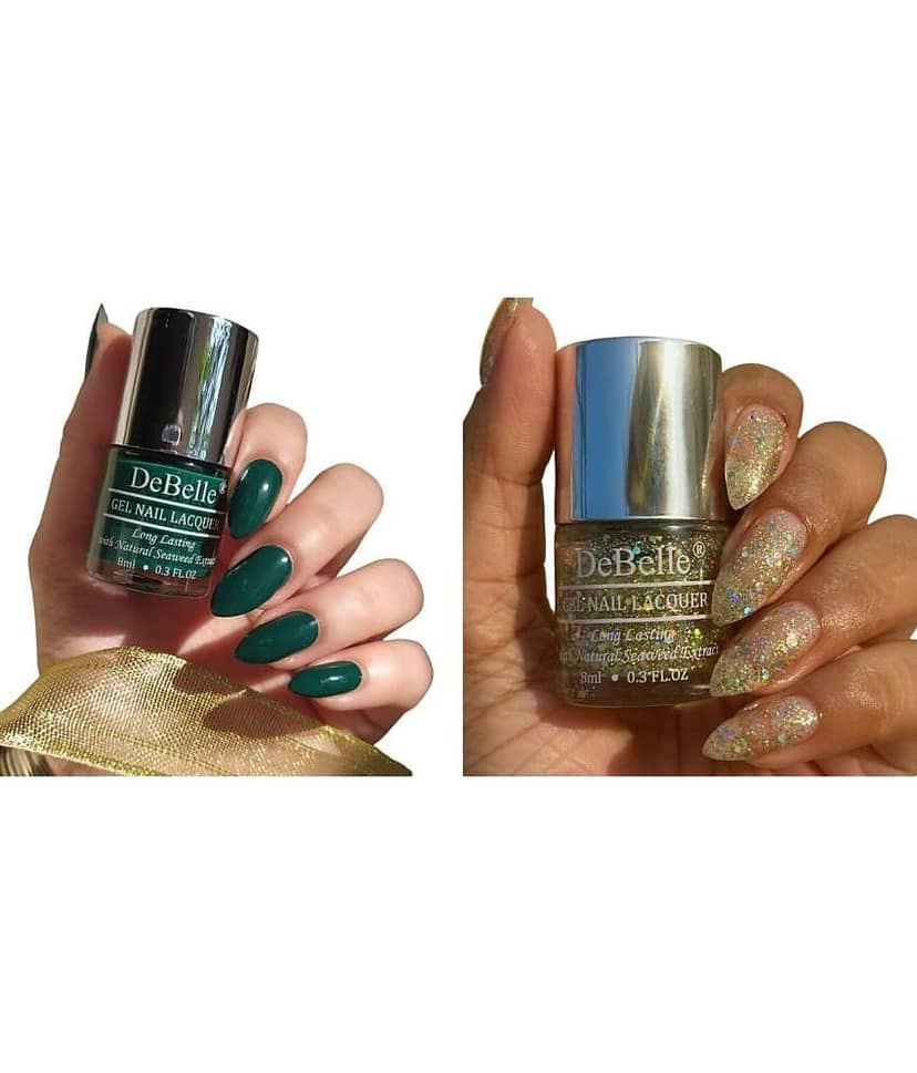 DeBelle Multi Glossy Nail Polish 16 ( Pack of 2 )