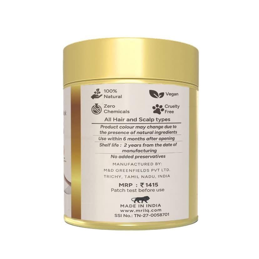MrilQ Root Basic | Hair Mask | Heals Scalp Infection | Controls Wet Dandruff | Control Hair fall | Nourishes Hair view 3