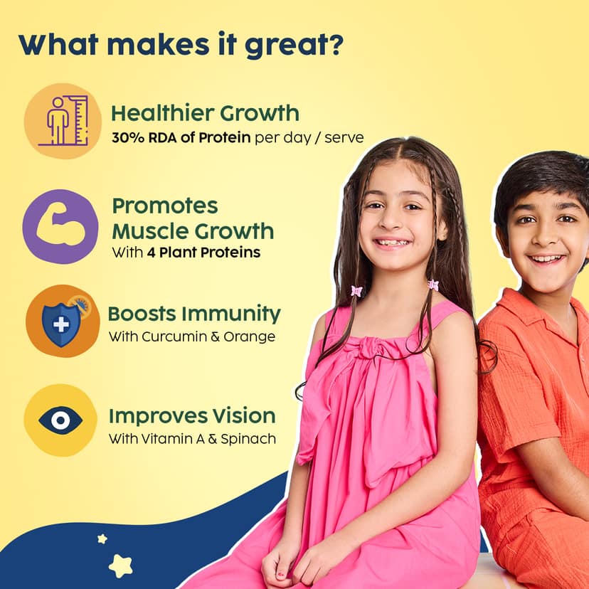 Grow Buddy Healthy Chocolaty Powermix | 7-12 Years __Expert Pack__ view 4