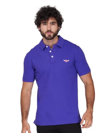 Solid Polo Shirt - PURPLE