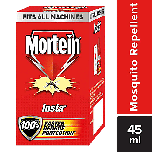 Mortein Insta5 Mosquito Repellent Liquid Refill, Fits All Machines, 45 ml