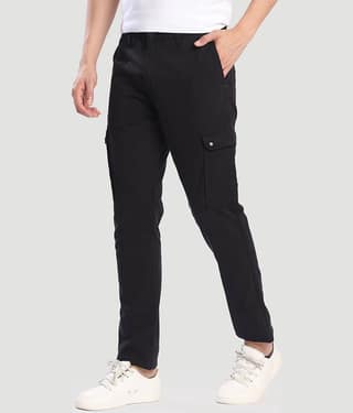 Bene Kleed Slim Men's Cargos - Black ( Pack of 1 )