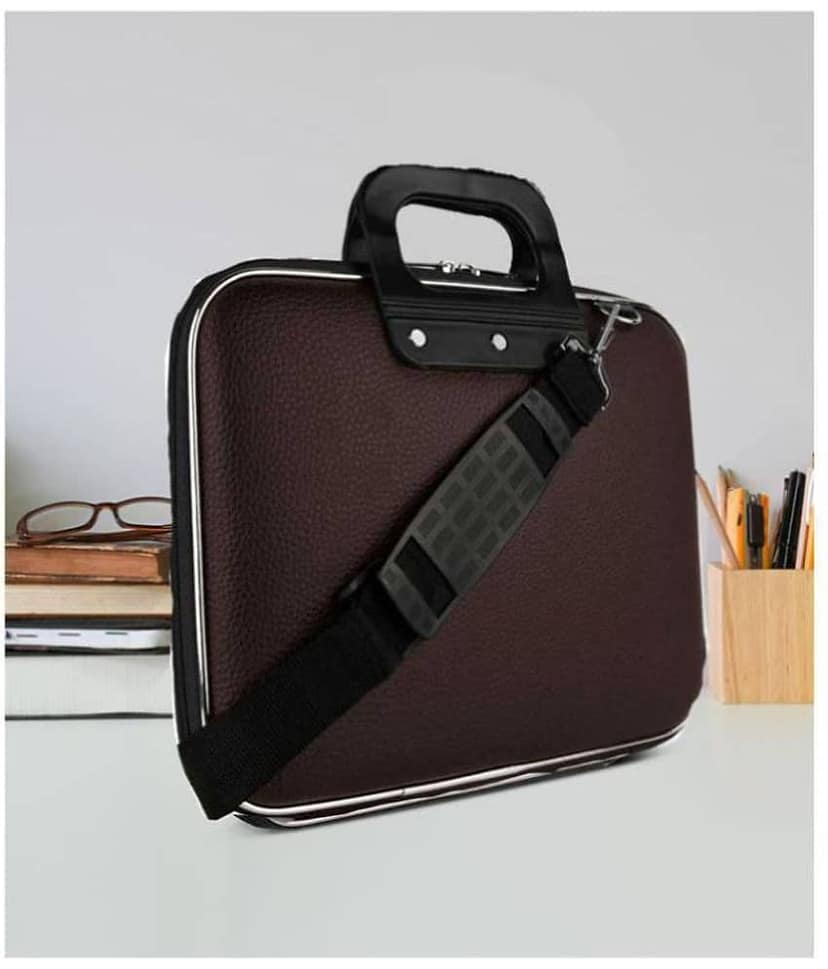 Da Tasche - Brown Leather Office Bag