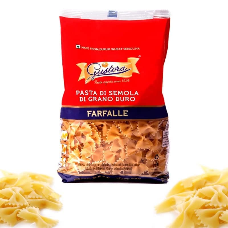 Gustora Farfalle Pasta - 500 view 3