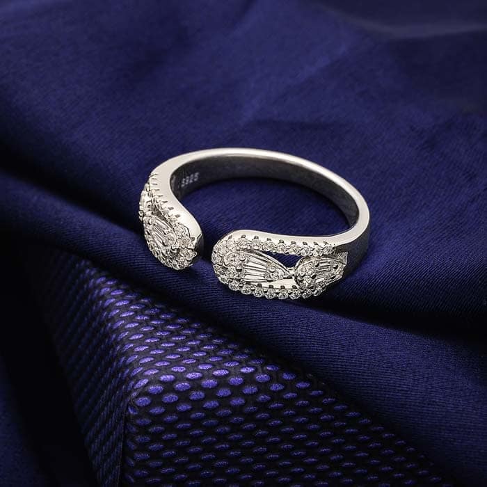 Silver Tiara Ring view 3