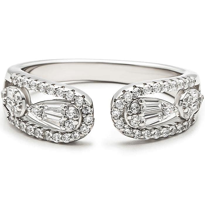 Silver Tiara Ring view 5