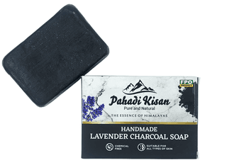 Lavender Charcoal Soap 100 gm