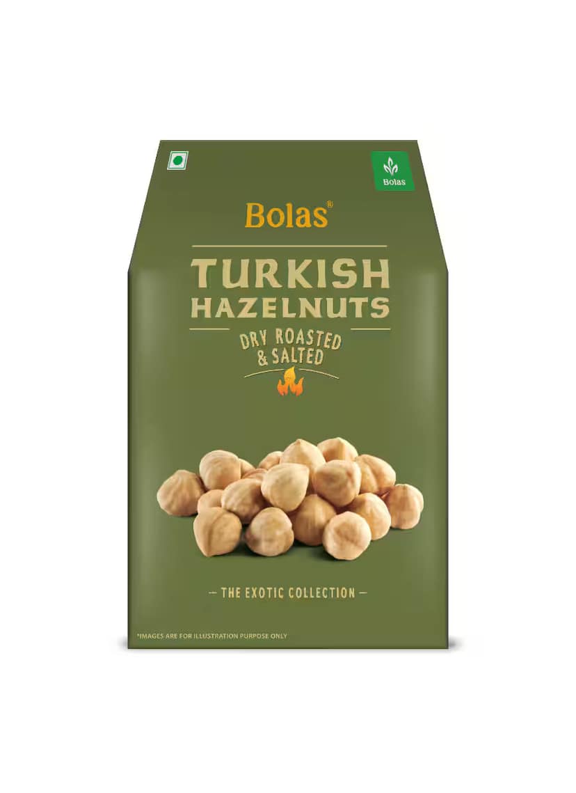 Roasted & Salted Turkish Hazelnuts 50 Gm