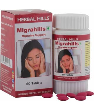 Herbal Hills Migrahills Tablet 60 No.S Pack of 1