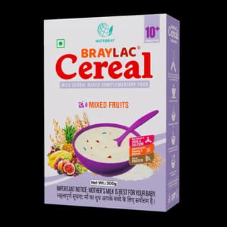 Braylac Cereal - Mixed Fruits - 300g - 10+ Months