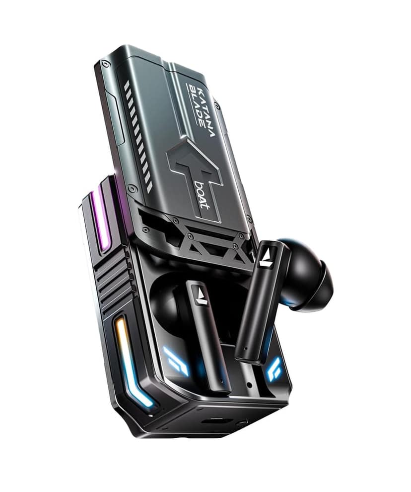 Boat Immortal Katana Blade 2.0 Earbuds (Gunmetal Black)