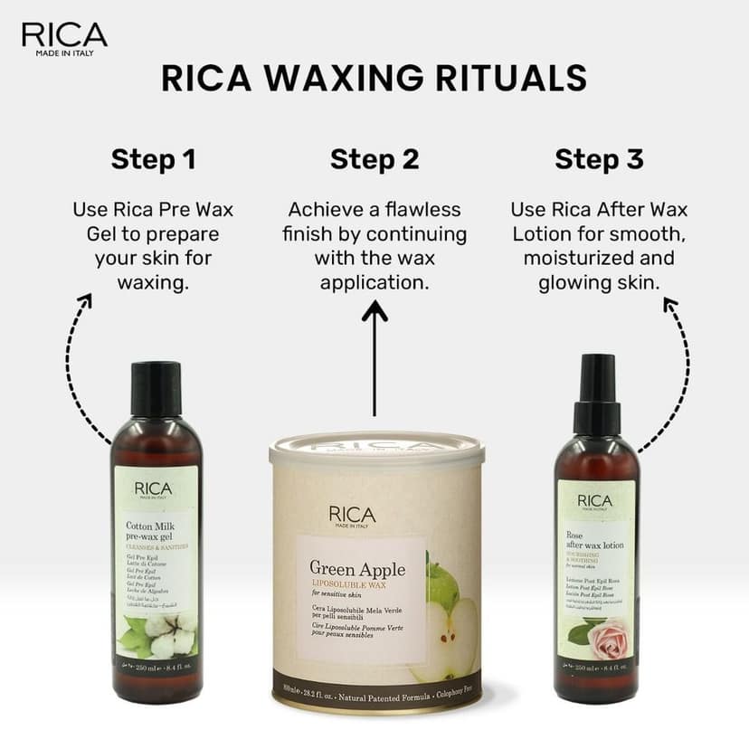 Rica Green Apple Wax (800 ml) view 7