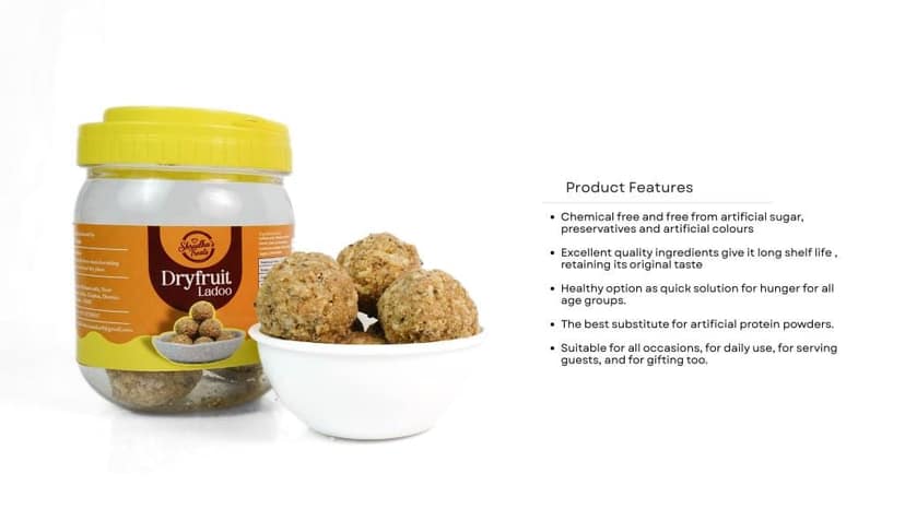 Dryfruit Ladoo250g view 3