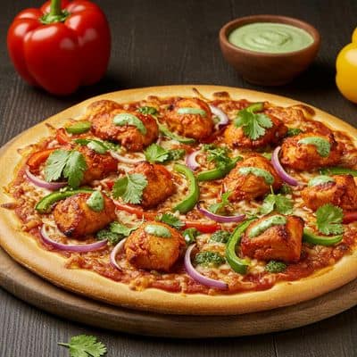 Indiana Chicken Tikka Pizza