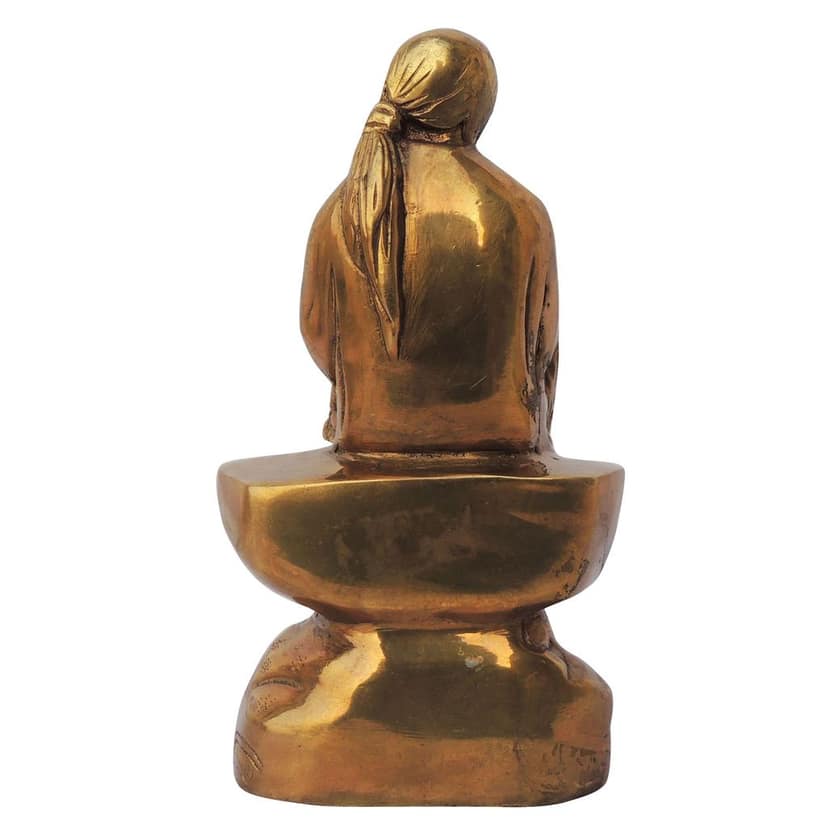 Brass Showpiece Sai Baba Statue (BSMAS752 D) view 3