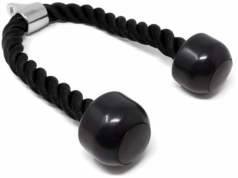 Heavy Duty Tricep Rope Cable Attachment with Heavy Duty Steel Hook | Nylon Braided Gym Rope for Tricep Pushdown, Biceps, Lat Pulldown, Strength Training & Home Gym (Original Quality) view 2