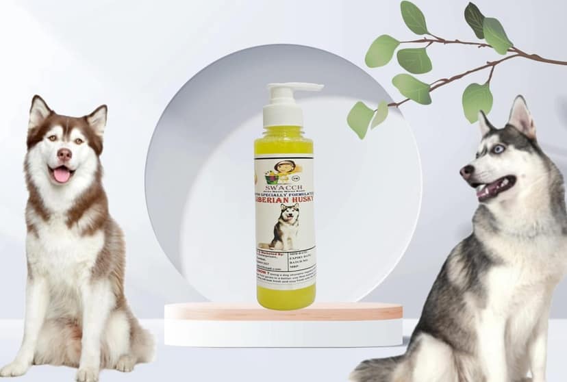 SWACCH Premium Shampoo for Siberian Husky (200ML) Lemon