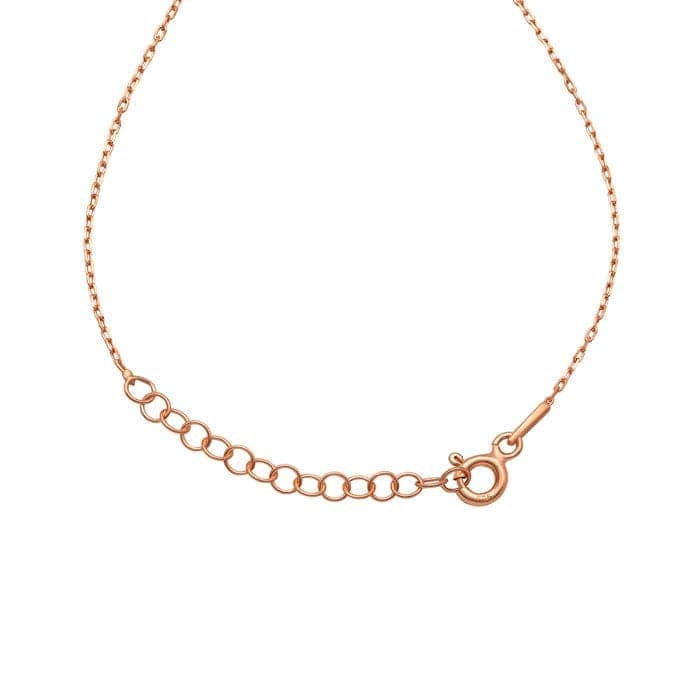 Rose Gold Dark Evil Eye Shield Bracelet view 6
