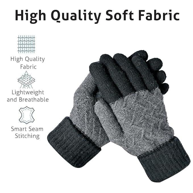 Winter Warm Touch Screen / Gym Workouts Full Finger Gloves view 5