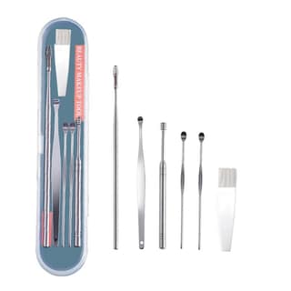 Elecsera Ear Curettage Earwax Removal Ear Wax Cleaner Swab Spiral Ear Pick (100 g, Set of 6)
