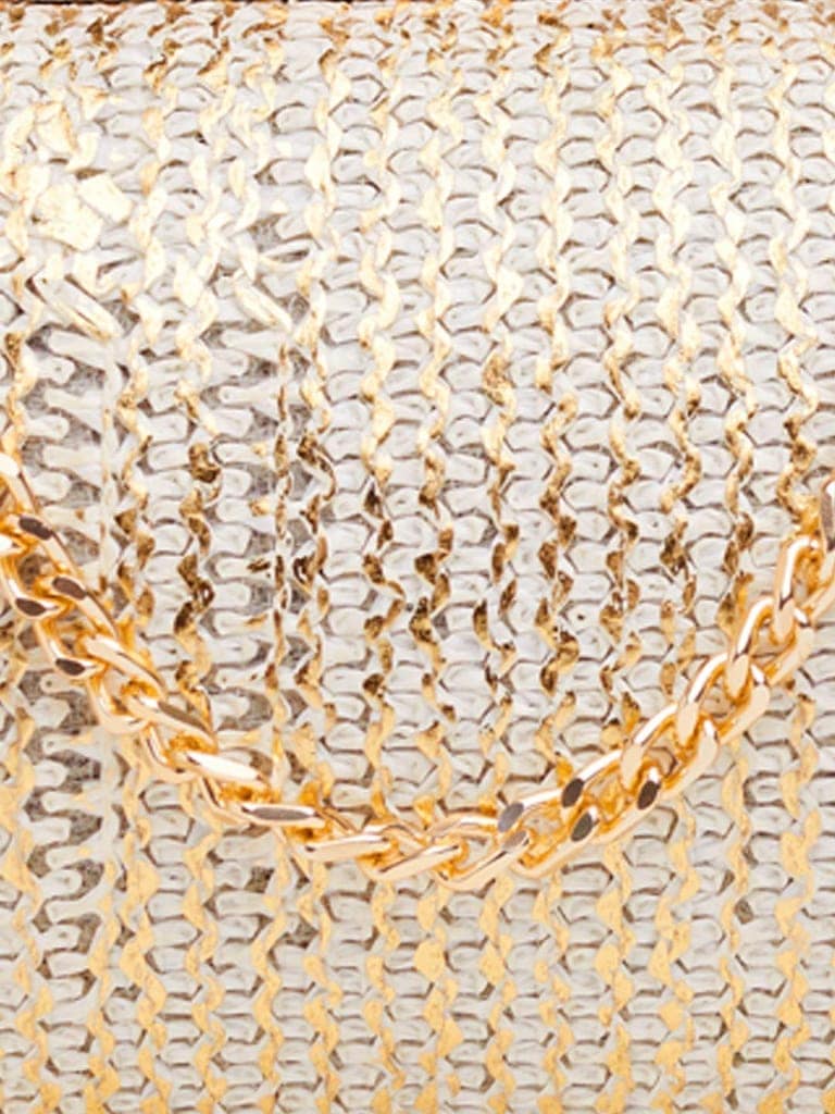 Vdesi Jute Sparkle Clutch view 5