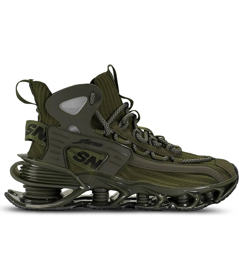 ATOM Alpha Predator Olive Men's Sneakers view 3