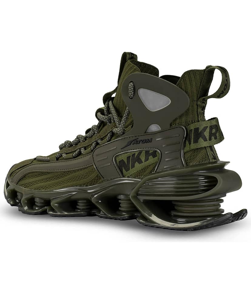 ATOM Alpha Predator Olive Men's Sneakers view 4