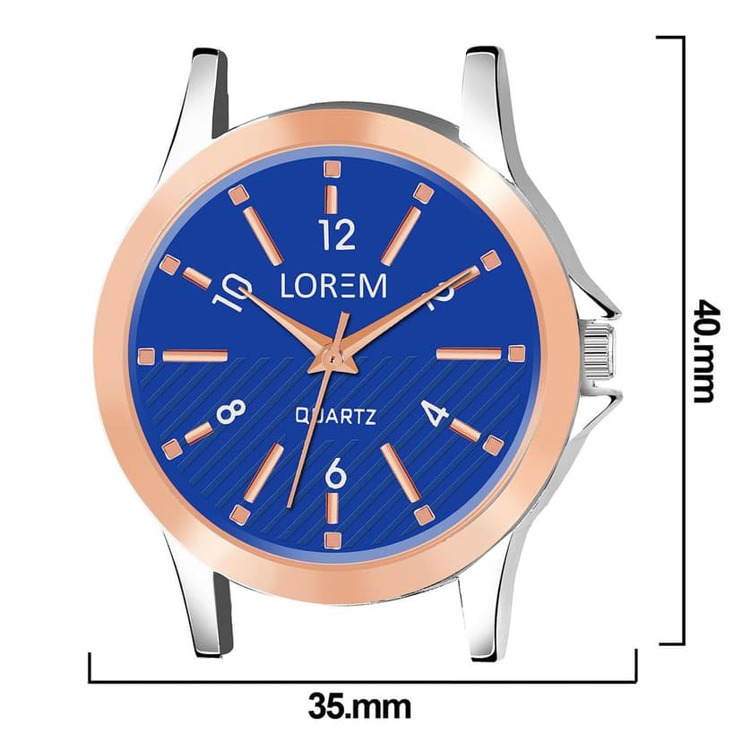 LOREM Classic Style Dial Analog Watch for Women-UF view 4