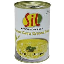 SIL SWEET CORN CREAM SOUP 460GM