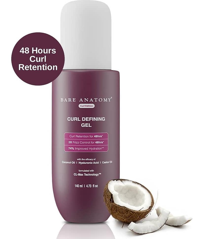 Bare Anatomy Curl Defining Hair Gel , 140 ml