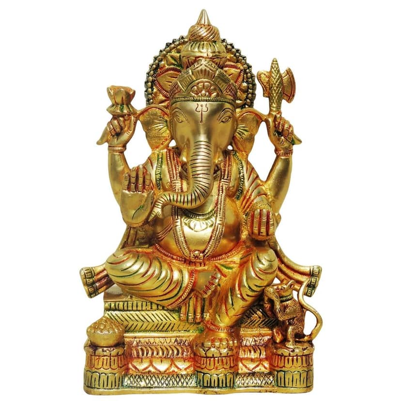 Basss Showpiece Ganesh Statue (BSMAS663) view 2