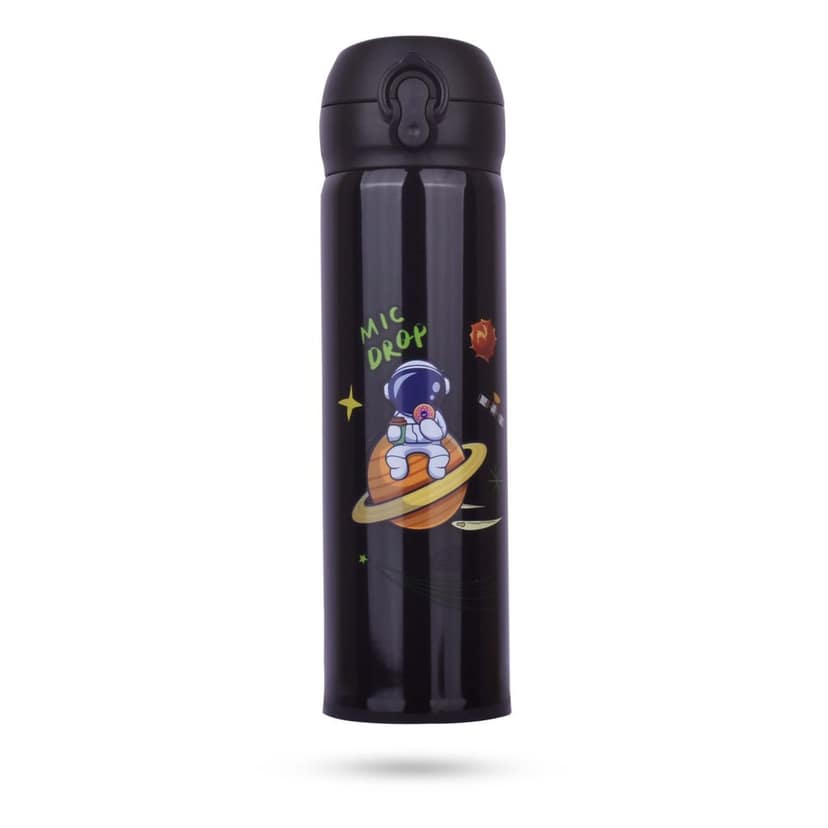 Astronaut Water Bottle | Water Bottle For Astronaut | Water Container For Astronaut | Stainless Steel Water Bottle | Kids Steel Water Bottle | Insulated Water Bottle | Stainless Steel Water Bottle | Sipper Water Bottle | Cute Water Bottle