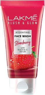 Lakme Blush Glow Strawberry Freshness Gel Face Wash With Strawberry Extracts 100 G