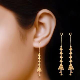 Vivastri Allure Chunky Changeable drop Earring for Women and Girls [VIVA2659ERG]
