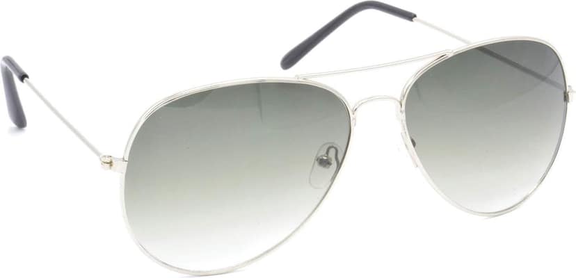 HRINKAR Unisex Pilot Sunglasses Silver & Golden Frame, Green & Pink Lens (Medium) - Pack of 2 view 6