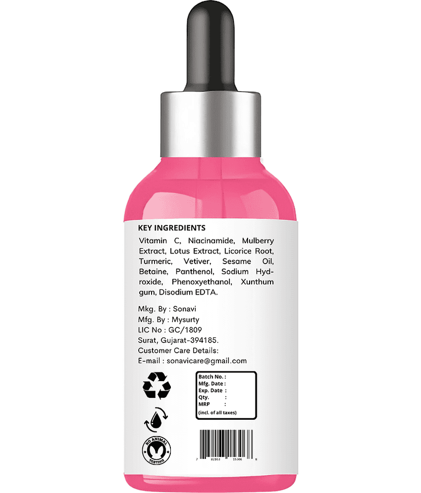 Sonavi Face Serum Niacinamide Spot Removal For All Skin Type ( Pack of 2 ) view 2