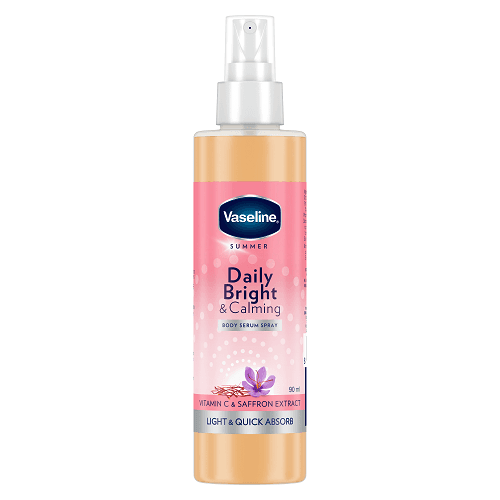 Vaseline Body Lotion Serum Daily Bright & Calming Spray 90ml