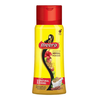 Meera Herbal Hair wash Powder, With 11 Naturals Herb for Hairfall Protection & Strong and Healthy Hair,Fragrance Free,For Men and Women