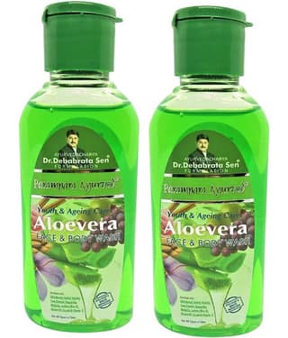Parampara Ayurved Aloevera Body & Face Wash 100 mL Pack of 2