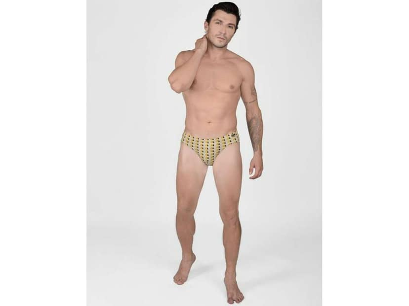 Frenchie Designer 100% Combed Cotton Printed Briefs for Men - Assorted Colours (Pack of 6) - 95 view 2